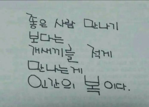 부디 좋은분들 만나시길.. 복불복이지만요^^